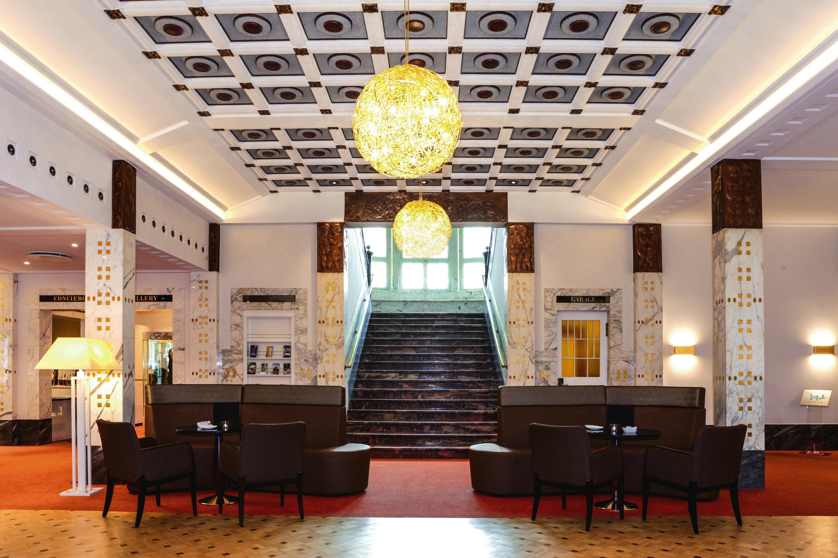 Steigenberger Hotel & Spa Bad Pyrmont Dış mekan fotoğraf Interior of the hotel