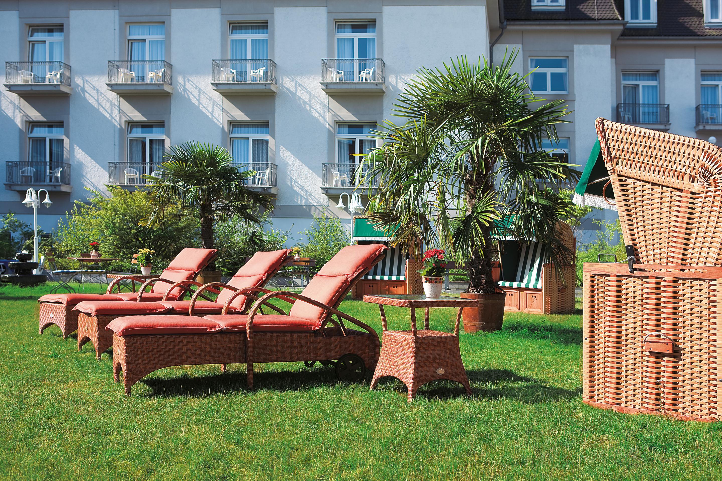 Steigenberger Hotel & Spa Bad Pyrmont Dış mekan fotoğraf The garden