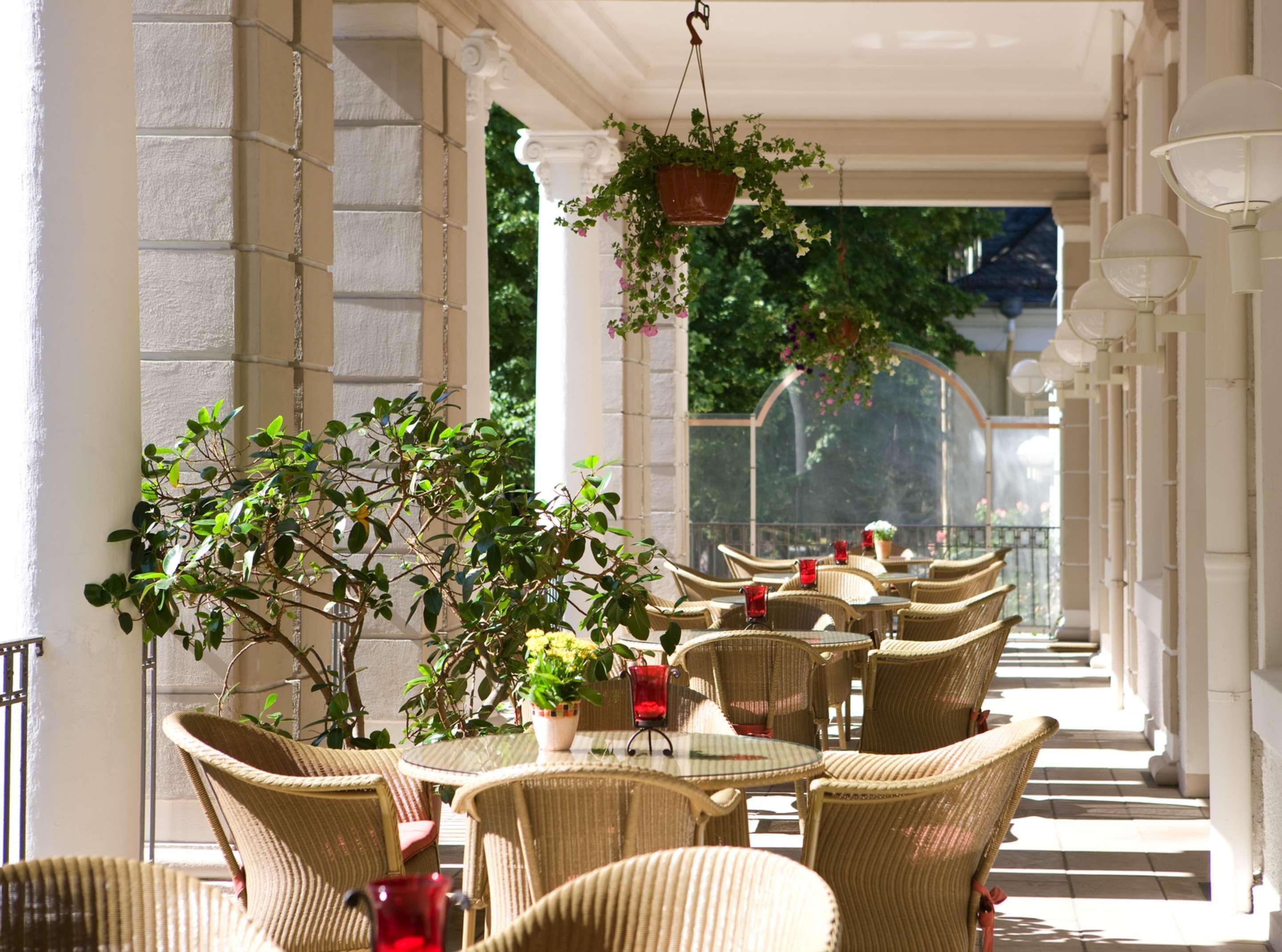 Steigenberger Hotel & Spa Bad Pyrmont Dış mekan fotoğraf The hotel's restaurant